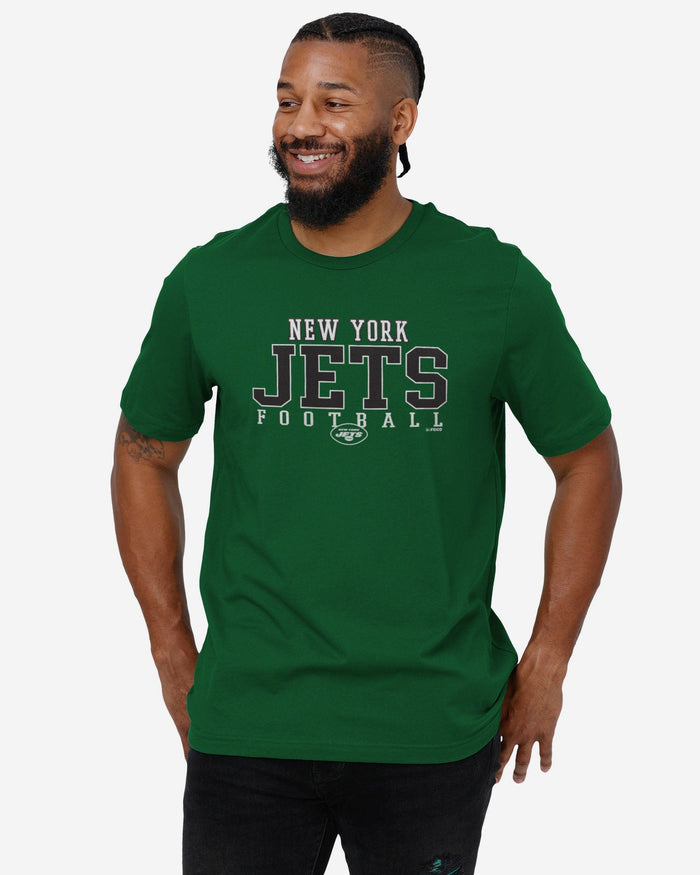 New York Jets Football Wordmark T-Shirt FOCO - FOCO.com