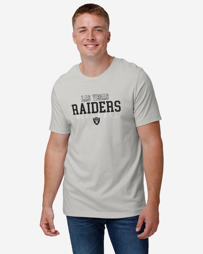 Las Vegas Raiders Football Wordmark T-Shirt FOCO - FOCO.com