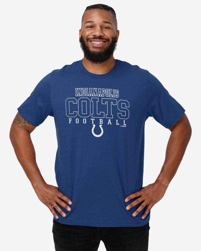 Indianapolis Colts Football Wordmark T-Shirt FOCO - FOCO.com