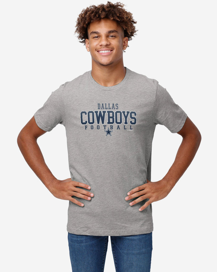 Dallas Cowboys Football Wordmark T-Shirt FOCO - FOCO.com