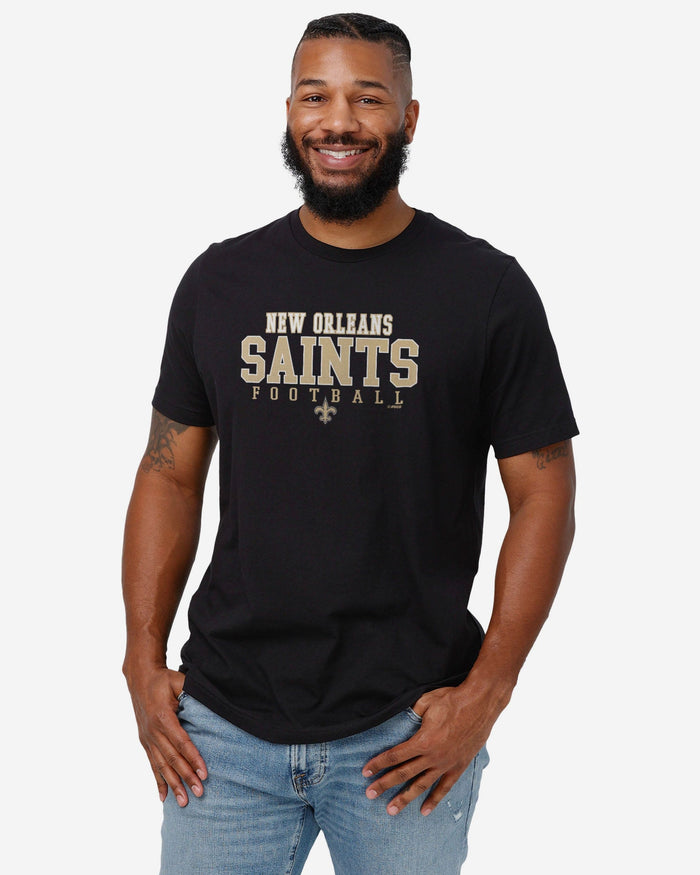 New Orleans Saints Football Wordmark T-Shirt FOCO - FOCO.com