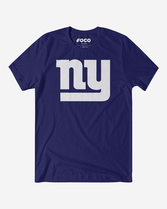 New York Giants Primary Logo T-Shirt FOCO Team Navy S - FOCO.com