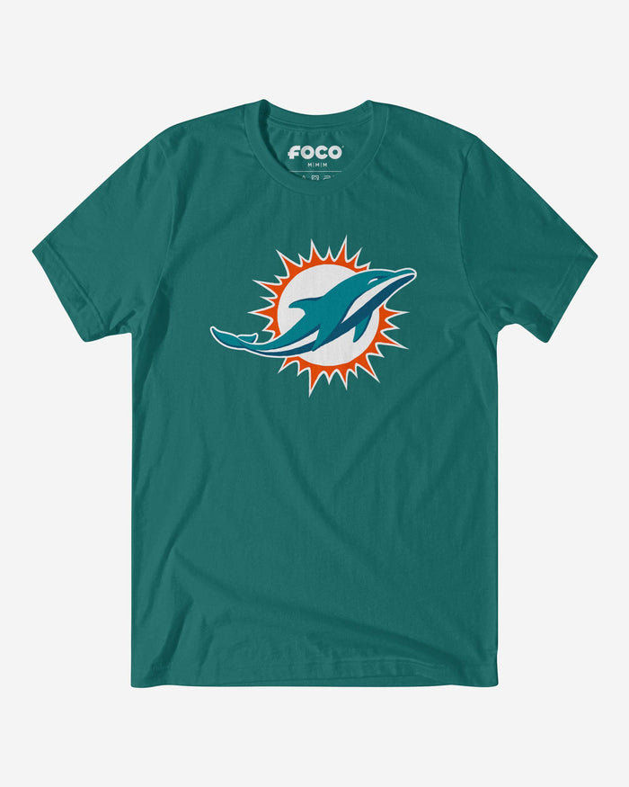 Miami Dolphins Primary Logo T-Shirt FOCO Marine S - FOCO.com