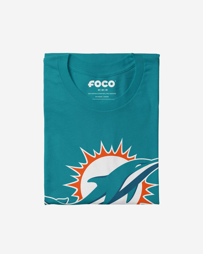 Miami Dolphins Primary Logo T-Shirt FOCO - FOCO.com