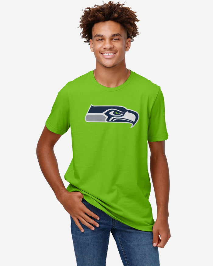 Seattle Seahawks Primary Logo T-Shirt FOCO - FOCO.com