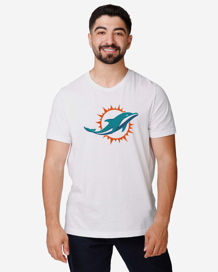 Miami Dolphins Primary Logo T-Shirt FOCO - FOCO.com