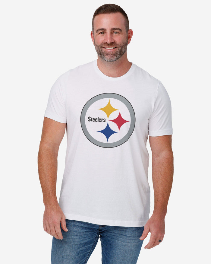 Pittsburgh Steelers Primary Logo T-Shirt FOCO - FOCO.com