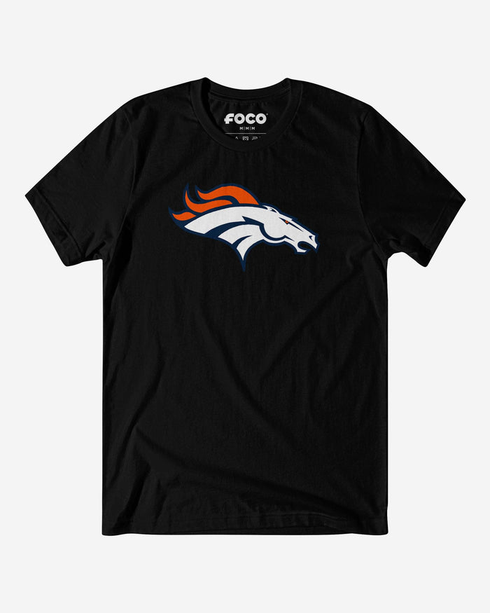 Denver Broncos Primary Logo T-Shirt FOCO Black S - FOCO.com