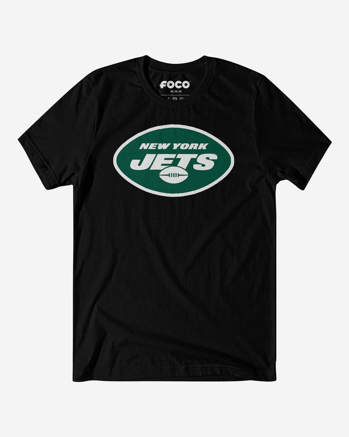 New York Jets 2019 Retro Logo T-Shirt FOCO Black S - FOCO.com