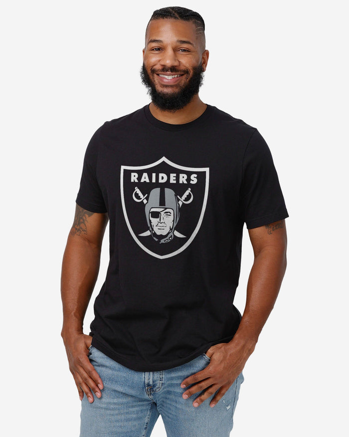 Las Vegas Raiders Primary Logo T-Shirt FOCO - FOCO.com