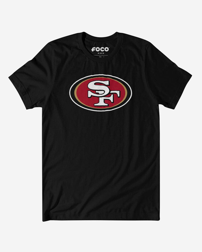 San Francisco 49ers Primary Logo T-Shirt FOCO Black S - FOCO.com