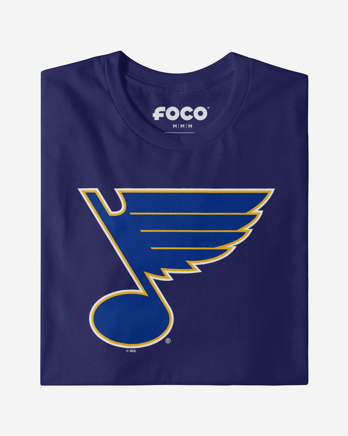 St Louis Blues Primary Logo T-Shirt FOCO - FOCO.com