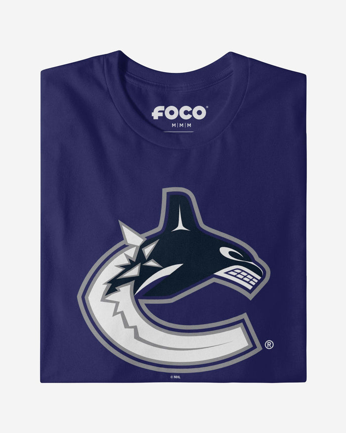 Vancouver Canucks Primary Logo T-Shirt FOCO - FOCO.com