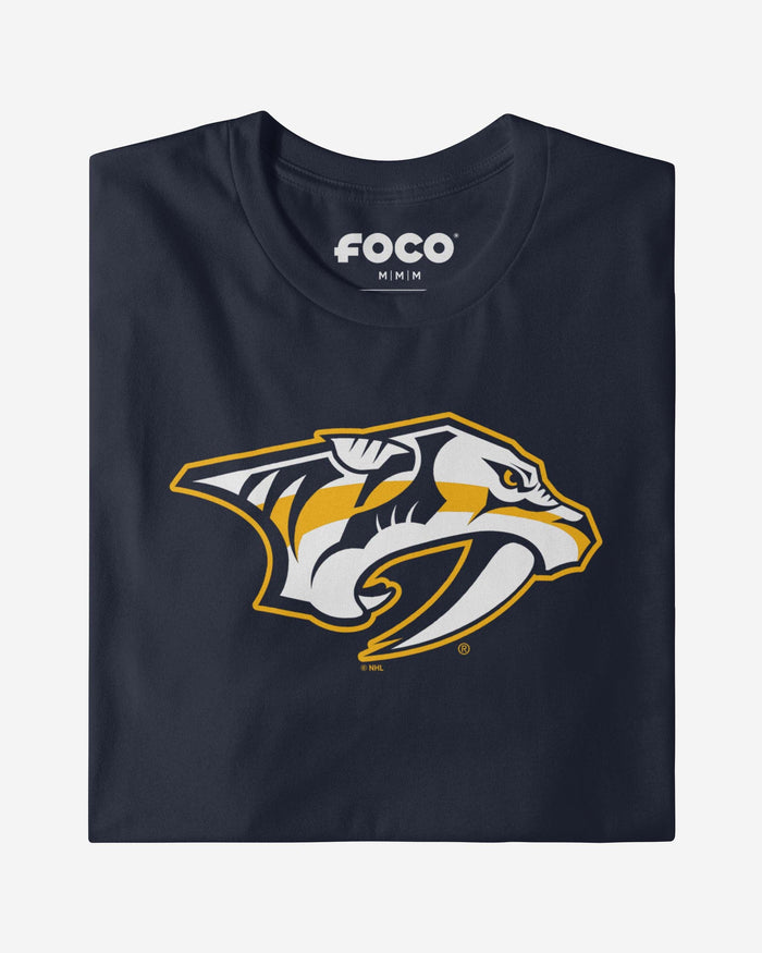 Nashville Predators Primary Logo T-Shirt FOCO - FOCO.com