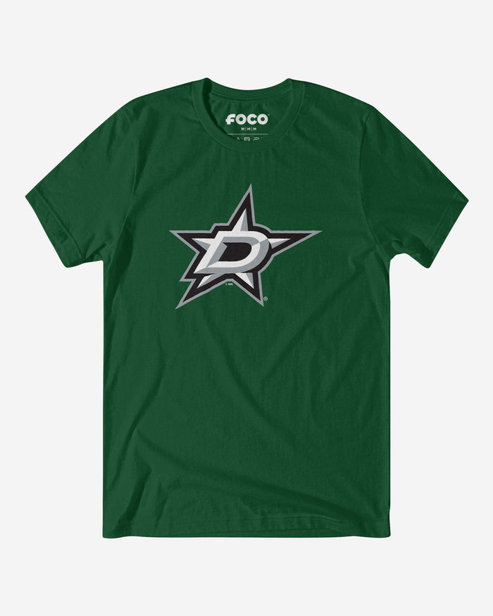 Dallas Stars Primary Logo T-Shirt FOCO Evergreen S - FOCO.com