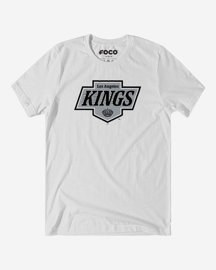 Los Angeles Kings Primary Logo T-Shirt FOCO White S - FOCO.com