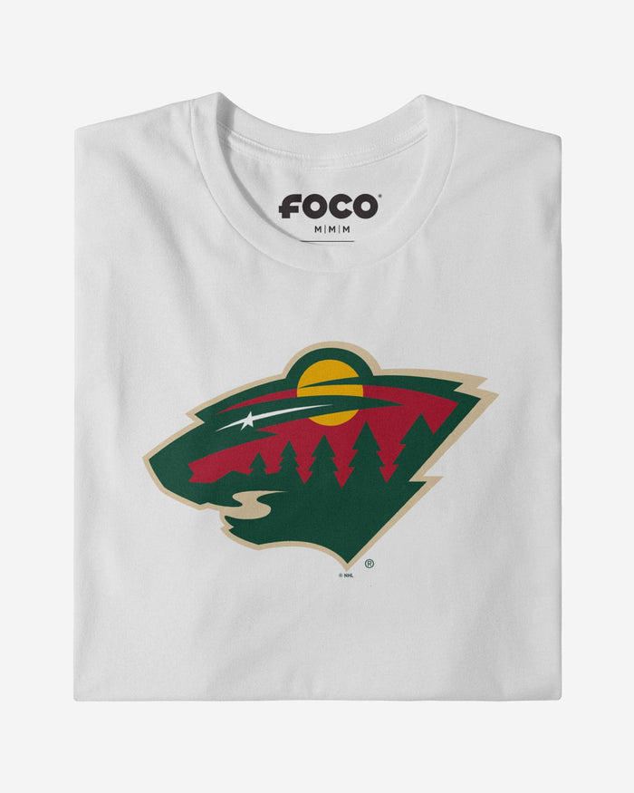 Minnesota Wild Primary Logo T-Shirt FOCO - FOCO.com