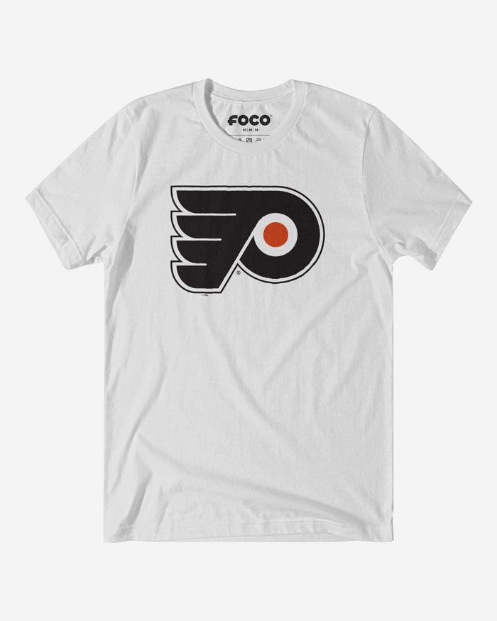 Philadelphia Flyers Primary Logo T-Shirt FOCO White S - FOCO.com