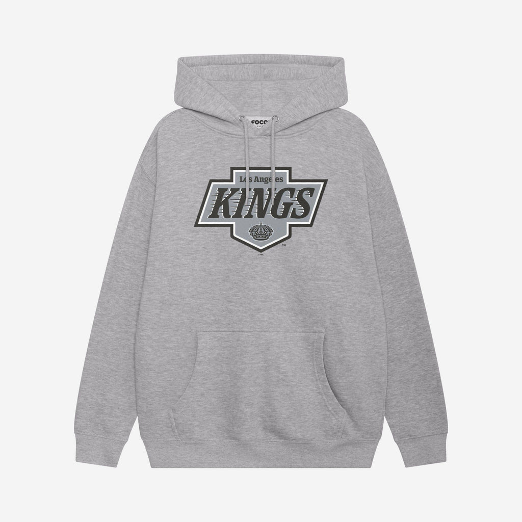 Los Angeles Kings Primary Logo Hoodie FOCO Athletic Heather S - FOCO.com