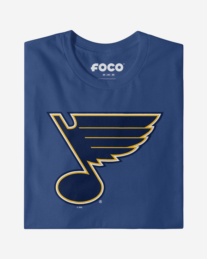 St Louis Blues Primary Logo T-Shirt FOCO - FOCO.com