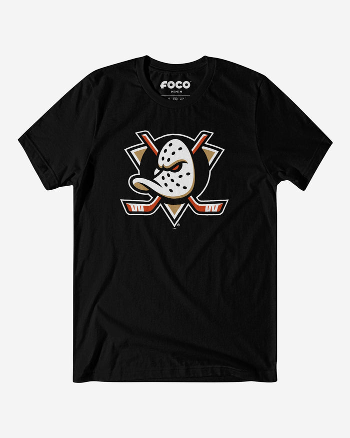 Anaheim Ducks Primary Logo T-Shirt FOCO Black S - FOCO.com