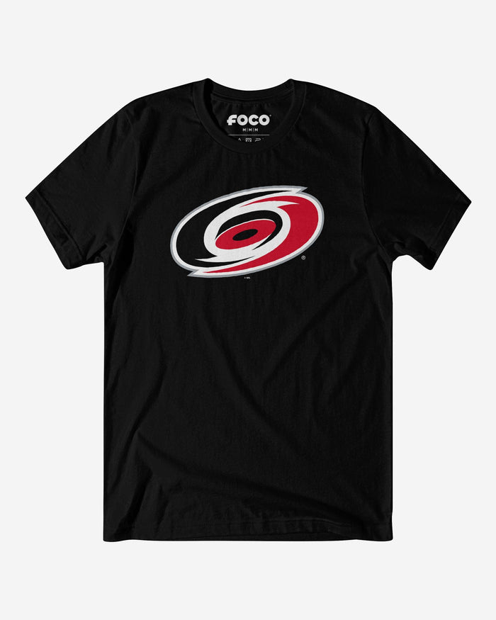 Carolina Hurricanes Primary Logo T-Shirt FOCO Black S - FOCO.com