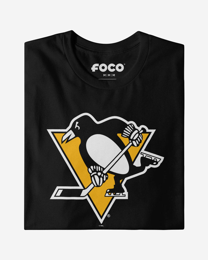 Pittsburgh Penguins Primary Logo T-Shirt FOCO - FOCO.com