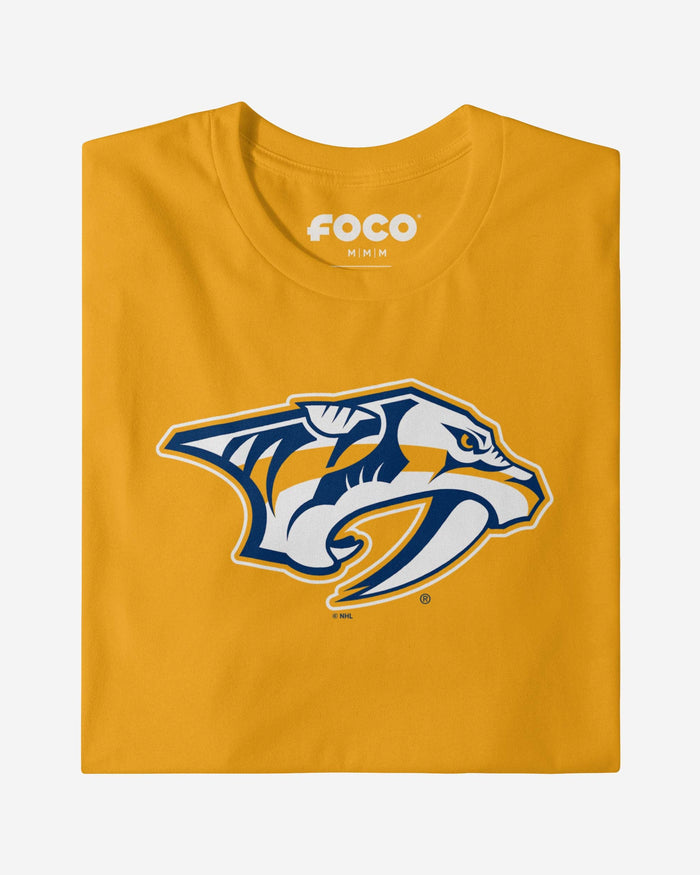 Nashville Predators Primary Logo T-Shirt FOCO - FOCO.com