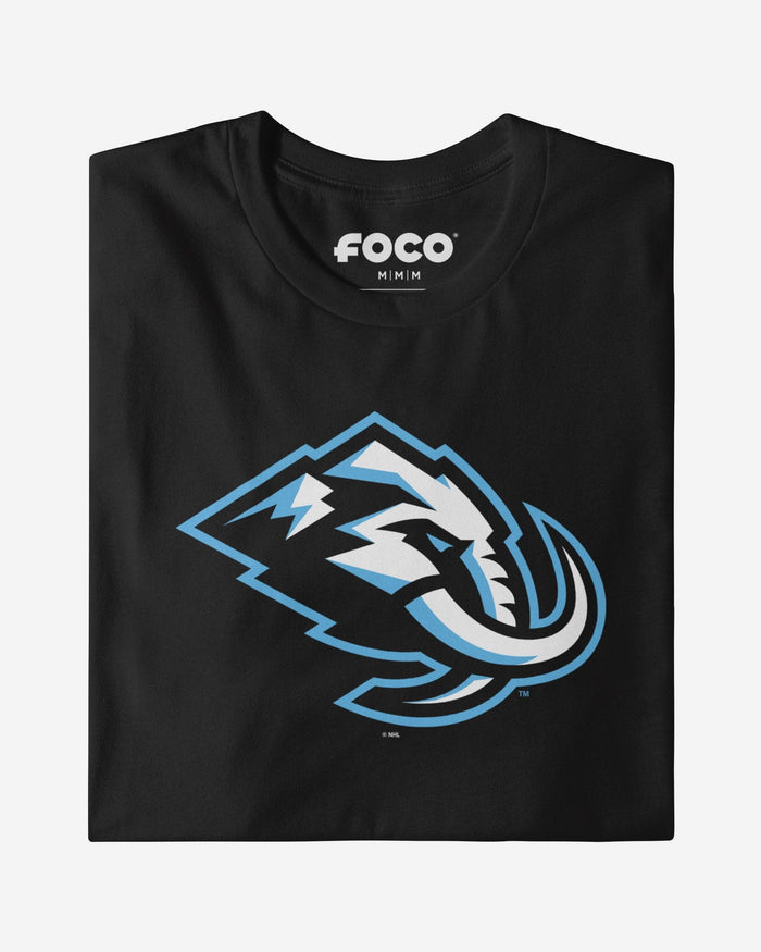 Utah Mammoth Primary Logo T-Shirt FOCO Black S - FOCO.com
