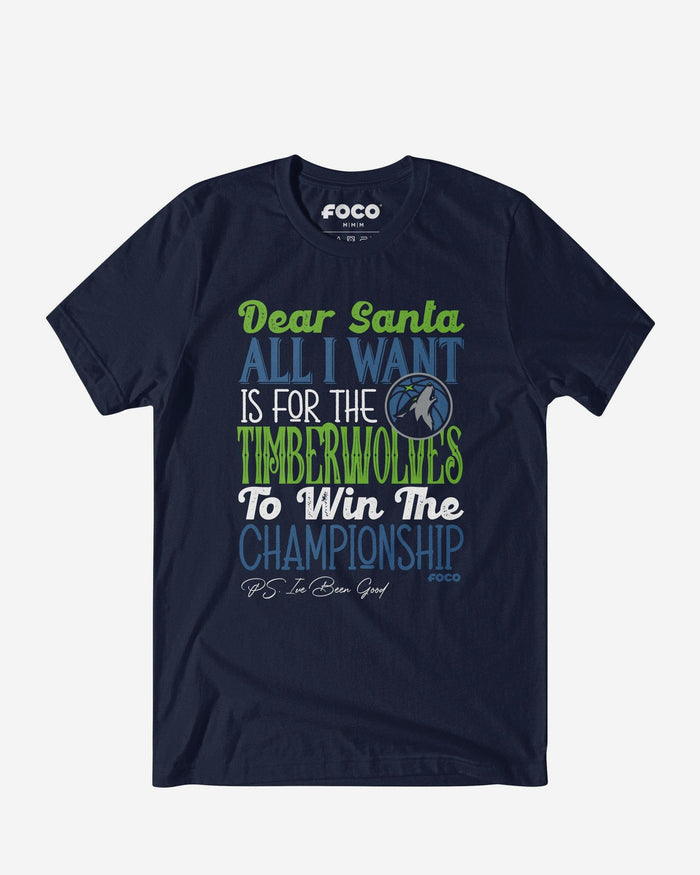 Minnesota Timberwolves All I Want T-Shirt FOCO S - FOCO.com