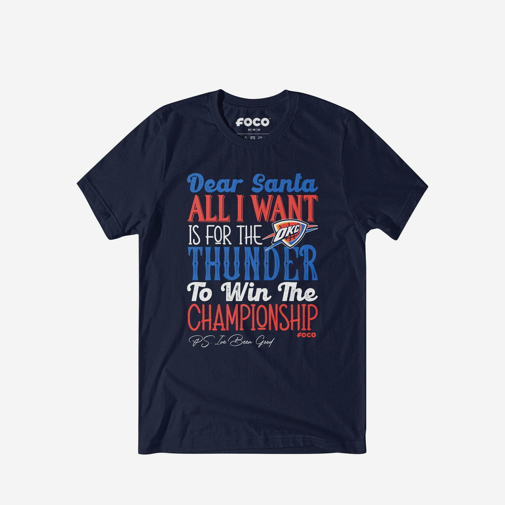 Oklahoma City Thunder All I Want T-Shirt FOCO S - FOCO.com