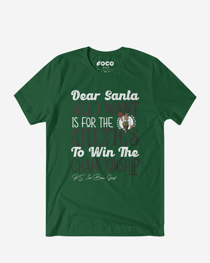 Boston Celtics All I Want T-Shirt FOCO S - FOCO.com