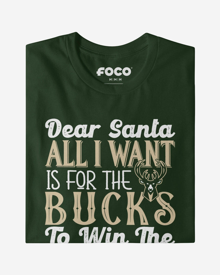 Milwaukee Bucks All I Want T-Shirt FOCO S - FOCO.com