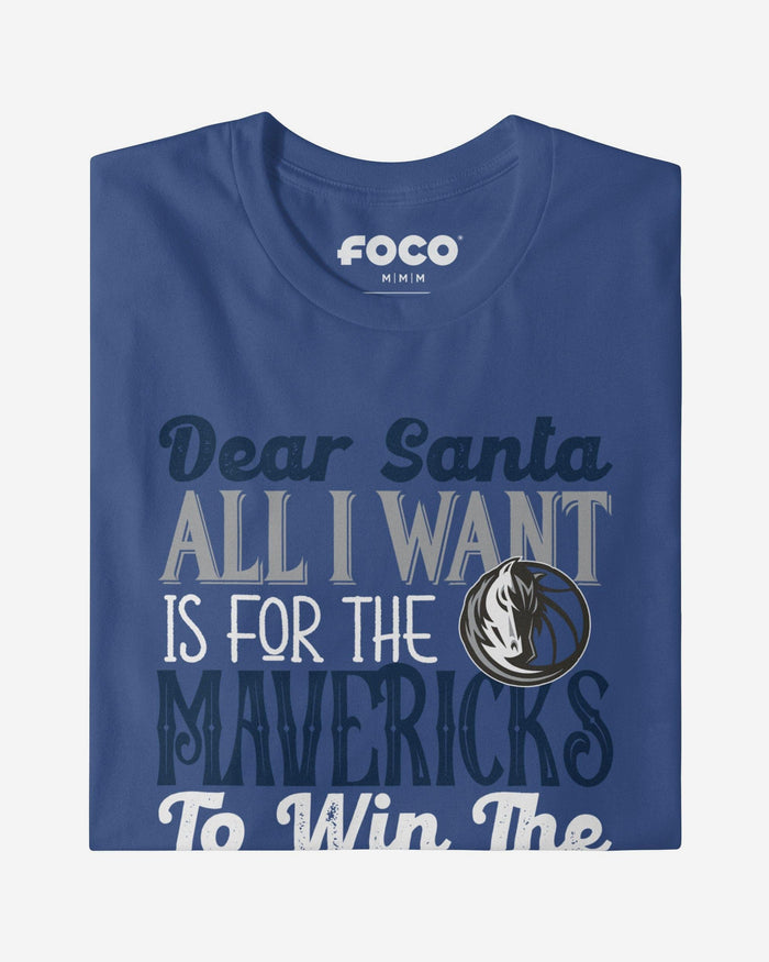 Dallas Mavericks All I Want T-Shirt FOCO S - FOCO.com