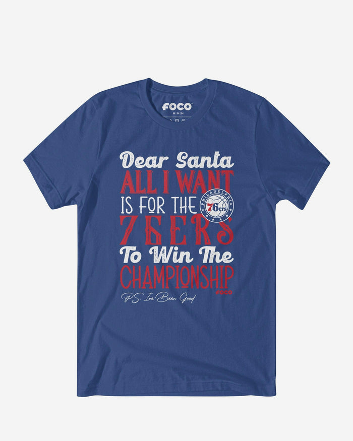 Philadelphia 76ers All I Want T-Shirt FOCO S - FOCO.com