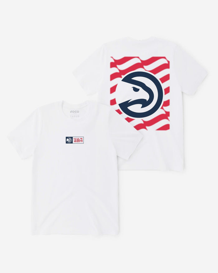 Atlanta Hawks American Heritage T-Shirt FOCO S - FOCO.com