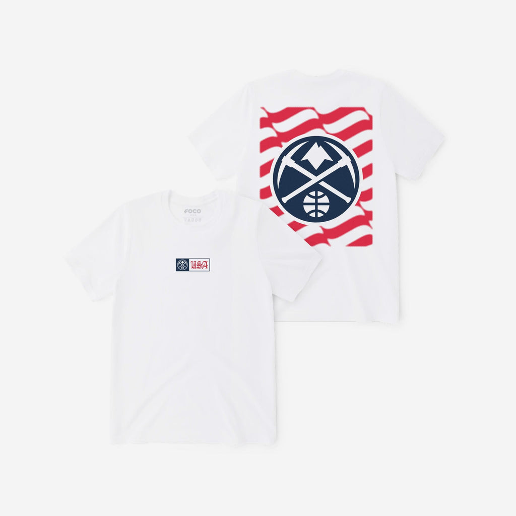 Denver Nuggets American Heritage T-Shirt FOCO S - FOCO.com