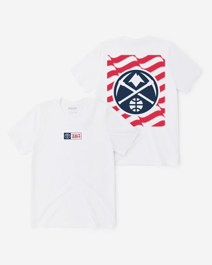 Denver Nuggets American Heritage T-Shirt FOCO S - FOCO.com