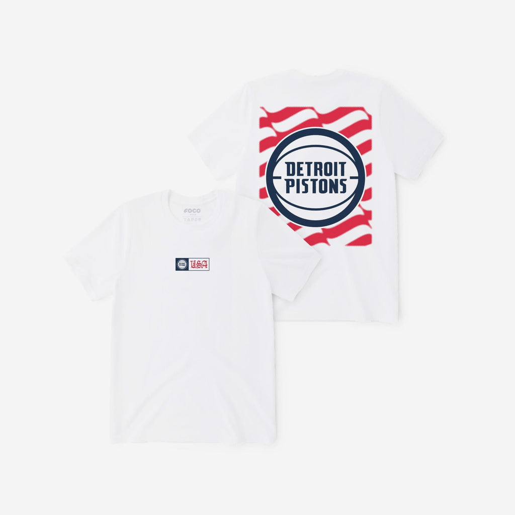 Detroit Pistons American Heritage T-Shirt FOCO S - FOCO.com