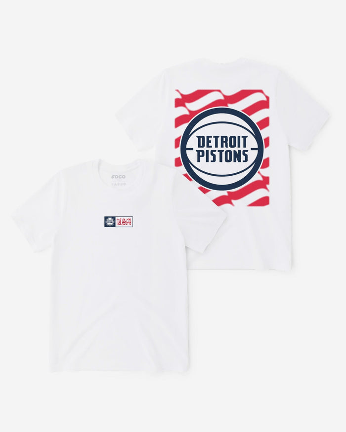 Detroit Pistons American Heritage T-Shirt FOCO S - FOCO.com