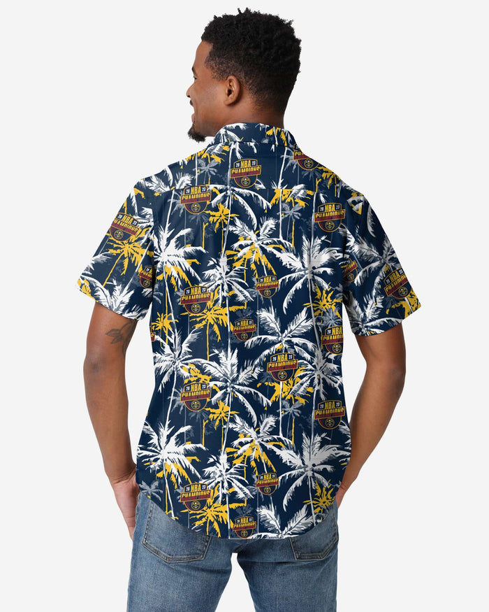 Denver Nuggets 2023 NBA Champions Floral Button Up FOCO - FOCO.com