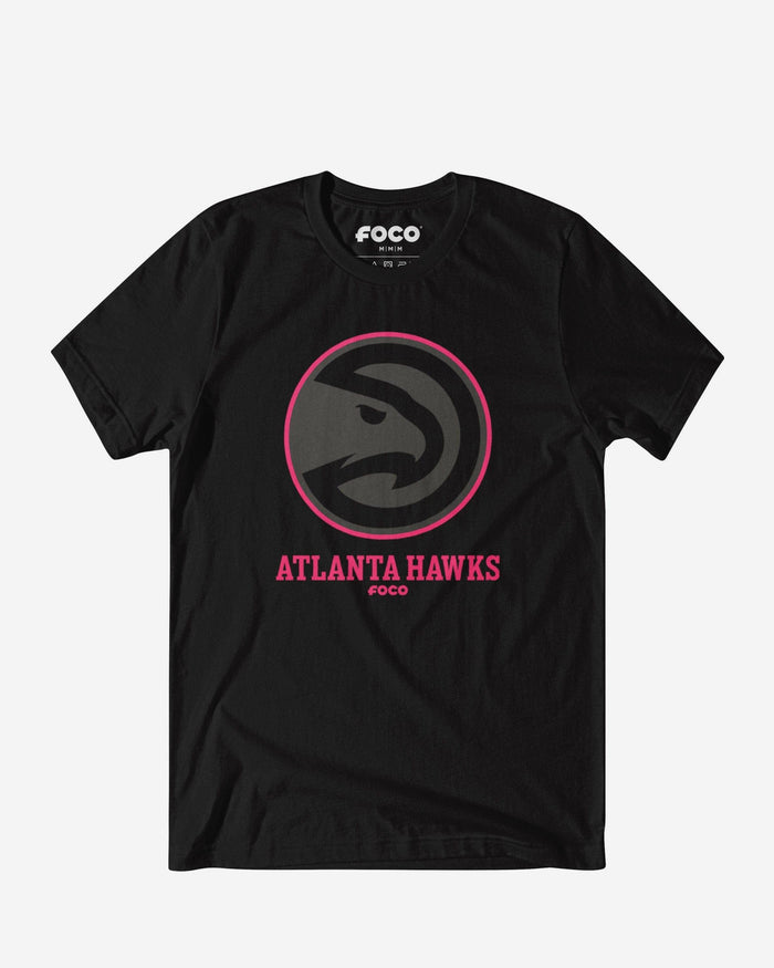 Atlanta Hawks Highlight Reel T-Shirt FOCO Black/Neon Pink S - FOCO.com