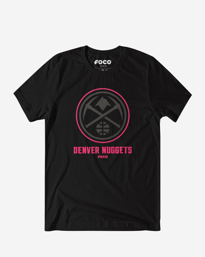 Denver Nuggets Highlight Reel T-Shirt FOCO Black/Neon Pink S - FOCO.com