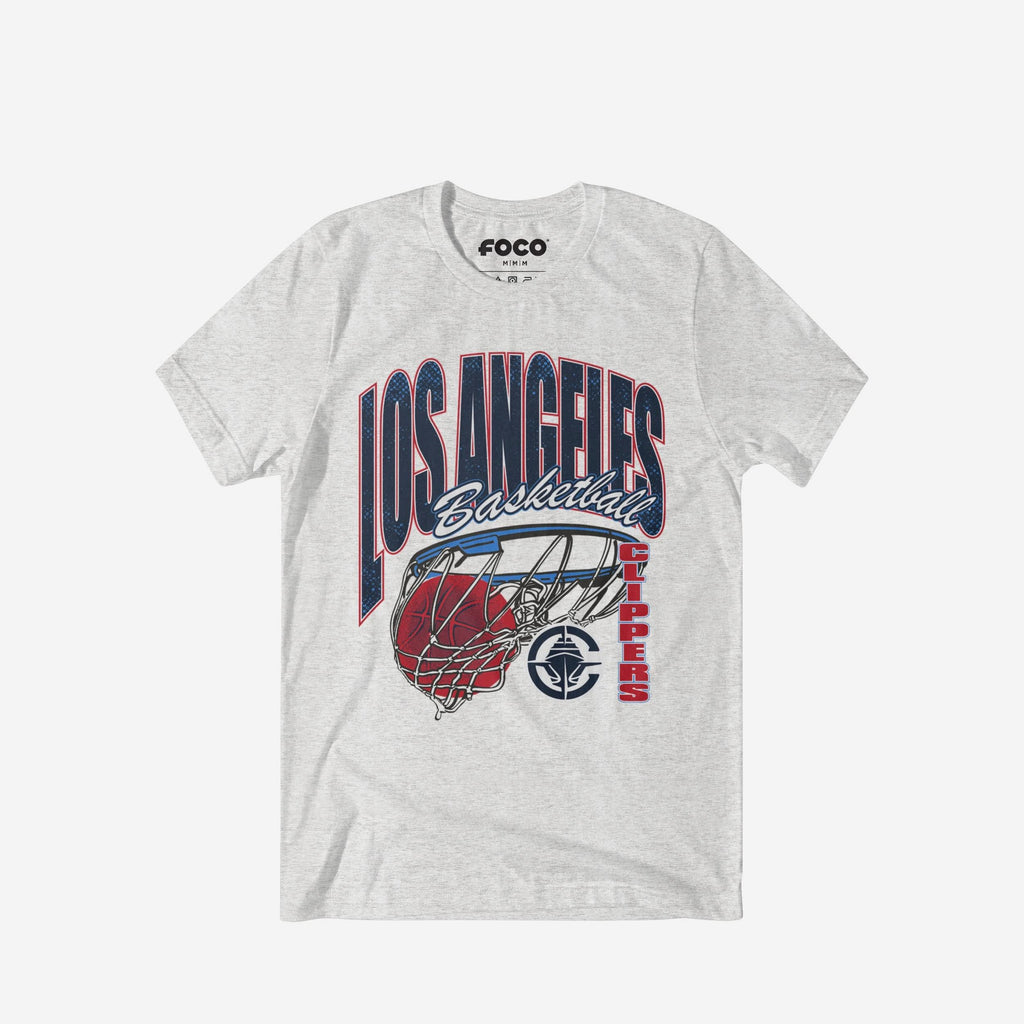 Los Angeles Clippers Script Swish T-Shirt FOCO S - FOCO.com