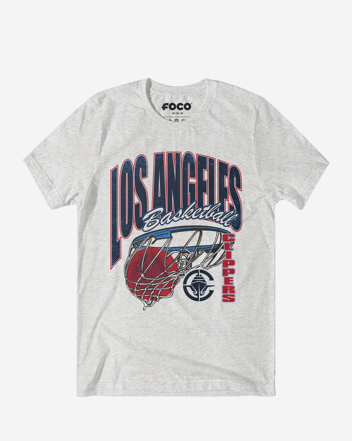 Los Angeles Clippers Script Swish T-Shirt FOCO S - FOCO.com