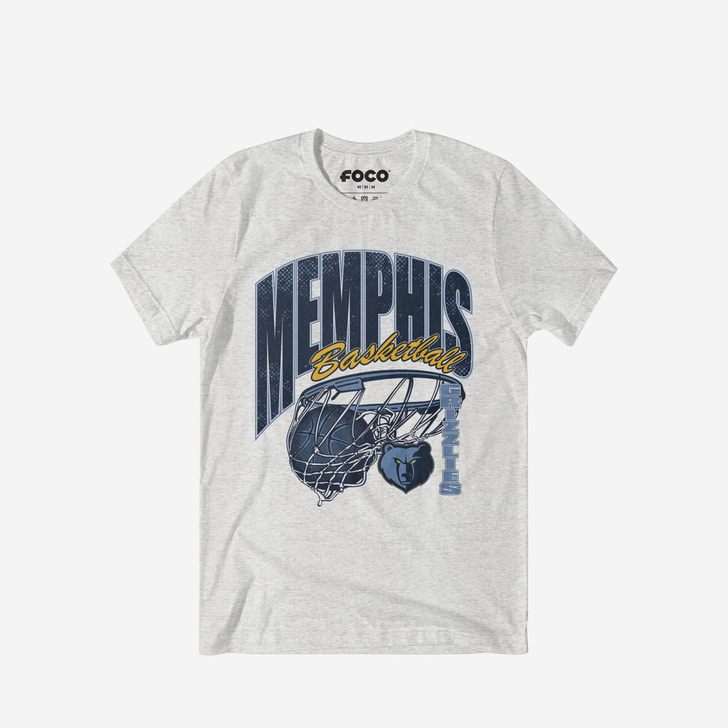 Memphis Grizzlies Script Swish T-Shirt FOCO S - FOCO.com