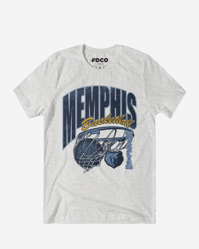 Memphis Grizzlies Script Swish T-Shirt FOCO S - FOCO.com