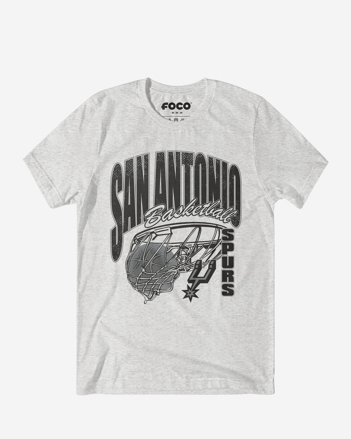 San Antonio Spurs Script Swish T-Shirt FOCO S - FOCO.com
