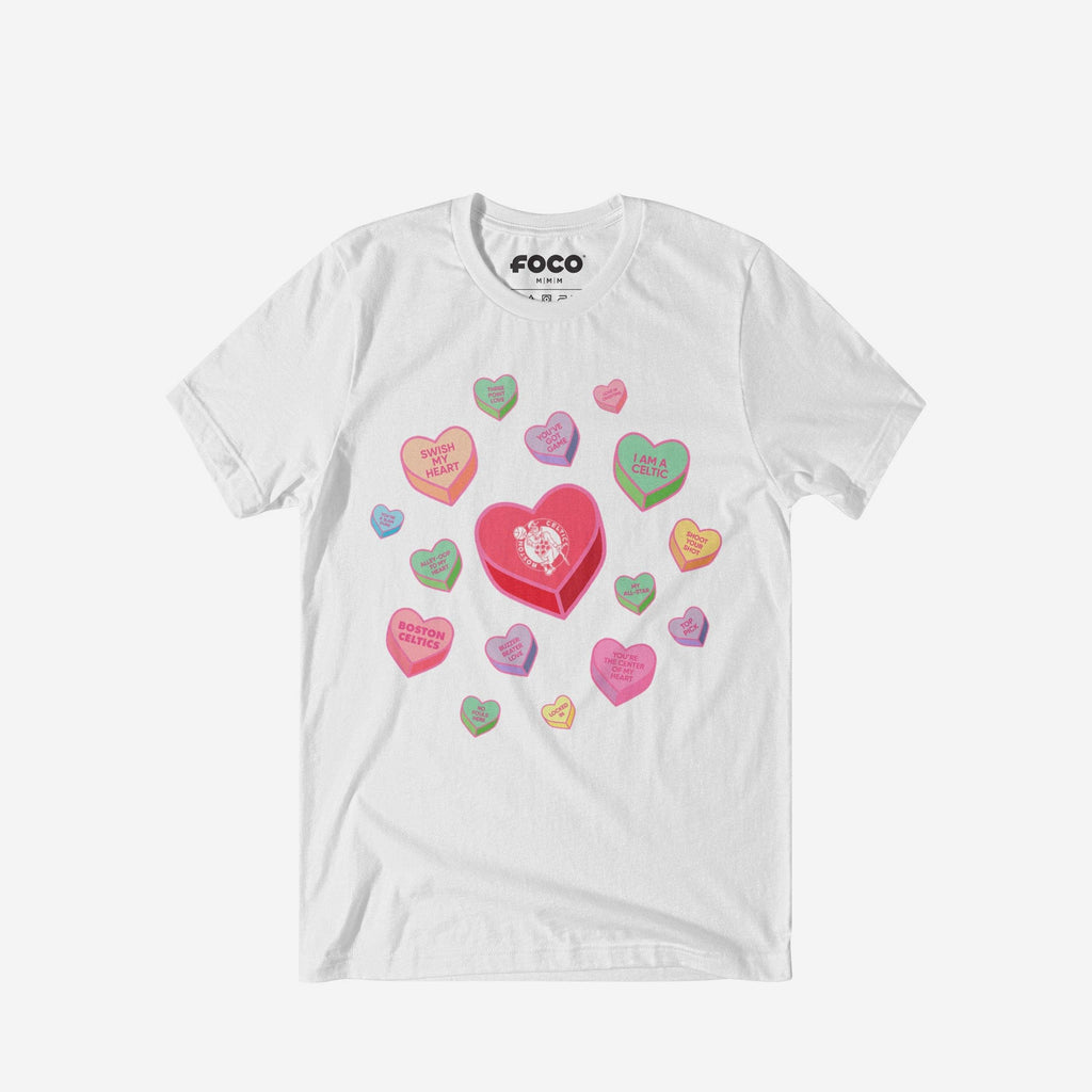 Boston Celtics Sweet Talk T-Shirt FOCO S - FOCO.com
