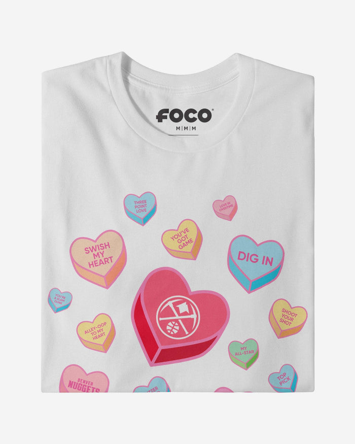 Denver Nuggets Sweet Talk T-Shirt FOCO S - FOCO.com